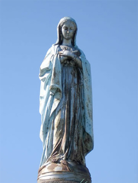 Estatua del Valle de la Santa (Hurtada)