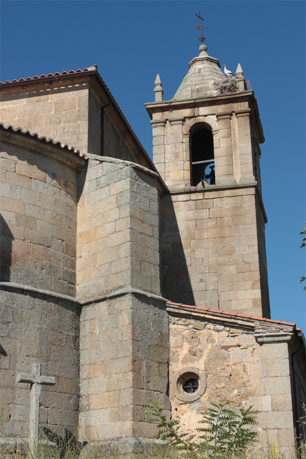 Aldea del Obispo: Torre de la Iglesia
