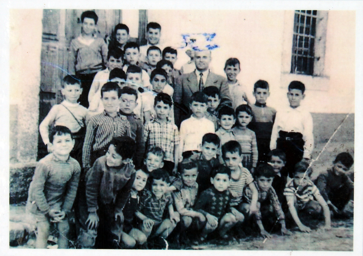 Alameda de Gardón: alumnos en 1960