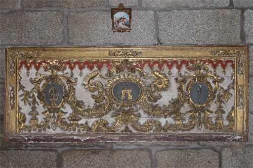 Villar de Ciervo. Iglesia: Frontal Antiguo